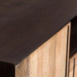 Tv-meubel Design Hout -BEPUREHOME Winkel dutchbone nairobi massief houten tv meubel 04