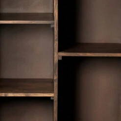 Houten Kast Op Hoge Poten -BEPUREHOME Winkel dutchbone nairobi massief houten wandkast 05