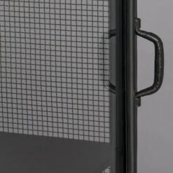 Vitrinekast Ovaal Zwart Staal -BEPUREHOME Winkel dutchbone oval ovale vitrine zwart metaal 06