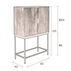 Mangohouten Kast Op Hoge Poten -BEPUREHOME Winkel dutchbone saroo mangohouten kast op hoge poten 10