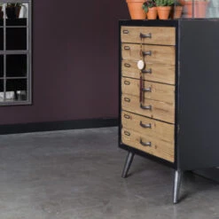 Halfhoge Ladekast -BEPUREHOME Winkel dutchbone sol halfhoge ladekast 07 1