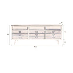 Tv-meubel Staal En Hout -BEPUREHOME Winkel dutchbone sol tv meubel metaal en hout 07
