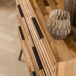 Eigentijdse Ladekast Met 6 Lades -BEPUREHOME Winkel eigentijdse ladekast met 6 lades teca strip giani 03