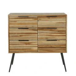 Eigentijdse Ladekast Met 6 Lades -BEPUREHOME Winkel eigentijdse ladekast met 6 lades teca strip giani 04