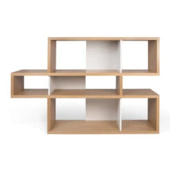 Lage Design Boekenkast 100 Cm -BEPUREHOME Winkel eiken wandkast tundo amavel 100 02 800x800 1
