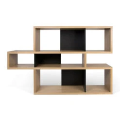 Lage Design Boekenkast 100 Cm -BEPUREHOME Winkel eiken wandkast tundo amavel 100 03 800x800 1