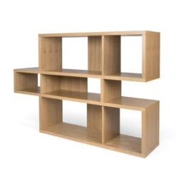 Lage Design Boekenkast 100 Cm -BEPUREHOME Winkel eiken wandkast tundo amavel 100 04 800x800 1