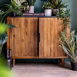 Retro Dressoir Mangohout 105 Cm