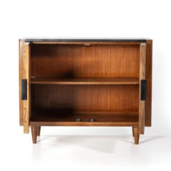 Retro Dressoir Mangohout 105 Cm -BEPUREHOME Winkel eleonora carter retro dressoir mangohout 105 cm 02