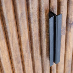 Retro Wandkast Van Mangohout -BEPUREHOME Winkel eleonora carter retro wandkast van mangohout 03