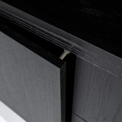 Vakkenkast Zwart Eiken 200 Cm -BEPUREHOME Winkel eleonora helsinki vakkenkast zwart eiken 200 cm 04