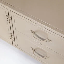 Tv-meubel Zandkleurig Ijzer 140 Cm -BEPUREHOME Winkel eleonora industrial tv meubel zandkleurig ijzer 140 cm 03