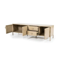 Zandkleur Tv-meubel Ijzer 185 Cm -BEPUREHOME Winkel eleonora industrial zandkleur tv meubel ijzer 185 cm 06