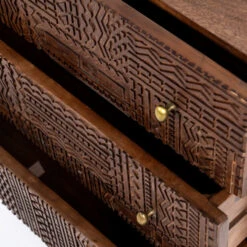 Ladekast Met Houtsnijwerk -BEPUREHOME Winkel eleonora isa ladekast met houtsnijwerk 04