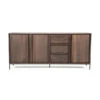 Dressoir Donker Mango Hout -BEPUREHOME Winkel eleonora jimmy dressoir donker mango hout 01