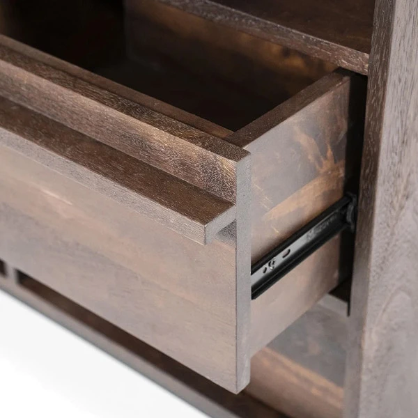 Kast Donker Mango Hout 11 Kast Donker Mango Hout - Afbeelding 9