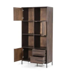 Kast Donker Mango Hout 14 Kast Donker Mango Hout -BEPUREHOME Winkel eleonora jimmy kast donker mango hout 09