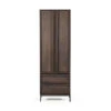 Smalle Kast Donker Mango Hout 1 Smalle Kast Donker Mango Hout -BEPUREHOME Winkel eleonora jimmy smalle kast donker mango hout 01