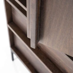 Smalle Kast Donker Mango Hout -BEPUREHOME Winkel eleonora jimmy smalle kast donker mango hout 04