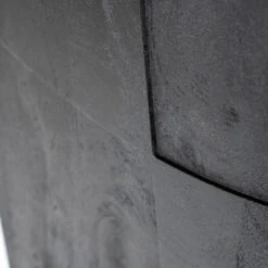 Zwarte Wandkast Mangohout -BEPUREHOME Winkel eleonora maya zwarte wandkast mangohout 04