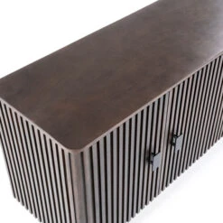 Dressoir Met Ronde Hoeken Donkerbruin -BEPUREHOME Winkel eleonora remi dressoir met ronde hoeken donkerbruin 07