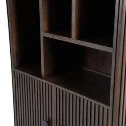 Houten Boekenkast Met Latjes -BEPUREHOME Winkel eleonora remi houten boekenkast met latjes 05