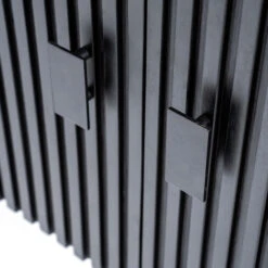 Zwart Dressoir Met Ronde Hoeken -BEPUREHOME Winkel eleonora remi zwart dressoir met ronde hoeken 06