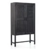 Zwarte Kast Met Rotan Webbing -BEPUREHOME Winkel eleonora vic zwarte kast met rotan webbing 03