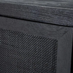 Zwarte Kast Met Rotan Webbing -BEPUREHOME Winkel eleonora vic zwarte kast met rotan webbing 06