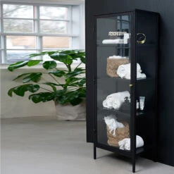 Glazen Wandkast 12 Glazen Wandkast -BEPUREHOME Winkel glazen wandkast bodio rise 01