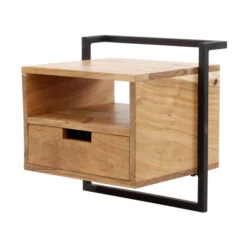 Hangend Nachtkastje Acacia Hout -BEPUREHOME Winkel hangend nachtkastje acacia hout air solid giani 04