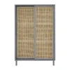 Webbing Kast Met Schuifdeuren -BEPUREHOME Winkel hkliving grijze kast met webbing schuifdeuren 01 1