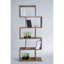 Sheeshamhout Wandkast Zig Zag -BEPUREHOME Winkel houten wandkast zig zag authentico 03 800x800 1