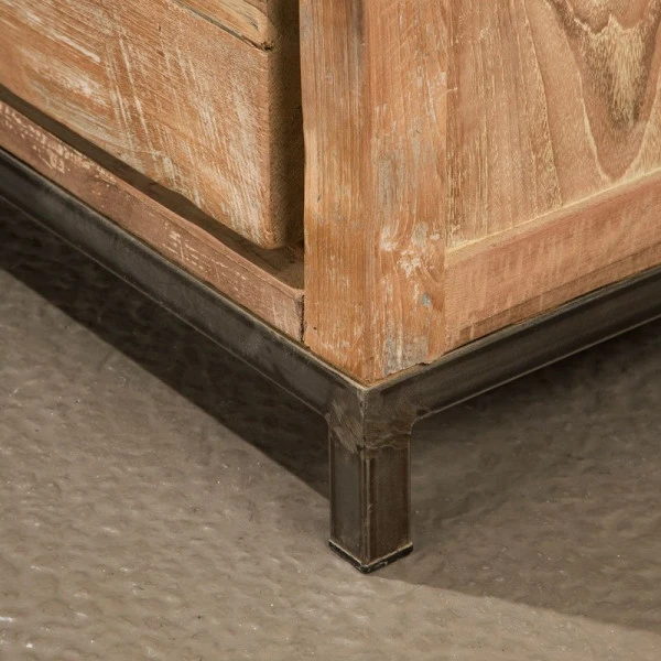 Houten Tv-meubel 220 Cm 6 Houten Tv-meubel 220 Cm - Afbeelding 4