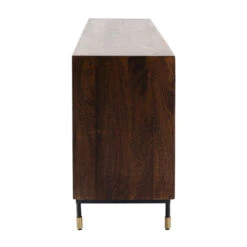 Design Dressoir Messing En Hout -BEPUREHOME Winkel kare design afra dressoir mangohout en messing 12