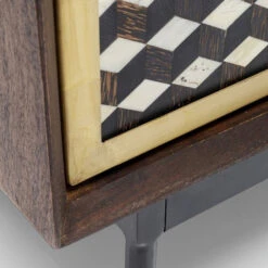 Design Dressoir Messing En Hout -BEPUREHOME Winkel kare design afra dressoir mangohout en messing 16