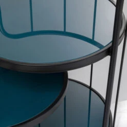 Ronde Stellingkast Zwart 16 Ronde Stellingkast Zwart -BEPUREHOME Winkel kare design bandeja ronde stellingkast zwart 03