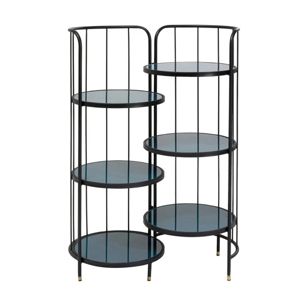 Ronde Stellingkast Zwart 4 Ronde Stellingkast Zwart - Afbeelding 2