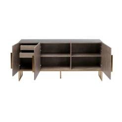 Design Dressoir Marmer En Koper -BEPUREHOME Winkel kare design cesaro design dressoir met marmer en koper 03