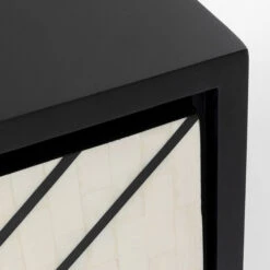 Design Dressoir Zwart-wit Met Goud -BEPUREHOME Winkel kare design credenza design dressoir zwart wit met goud 08