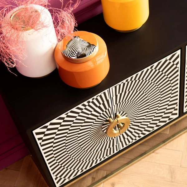 Design Dressoir Zwart Wit 7 Design Dressoir Zwart Wit - Afbeelding 5