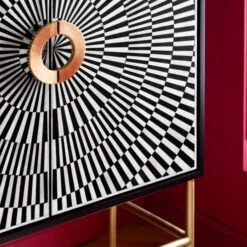 Design Wandkast Zwart-wit -BEPUREHOME Winkel kare design electro design wandkast zwart wit 07