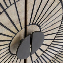 Houten Design Dressoir -BEPUREHOME Winkel kare design eye of tiger houten design dressoir 07