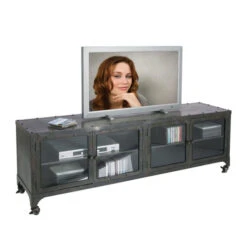 Industrieel TV-meubel -BEPUREHOME Winkel kare design factory industrieel tv meubel 02