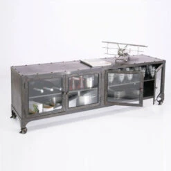 Industrieel TV-meubel -BEPUREHOME Winkel kare design factory industrieel tv meubel 03