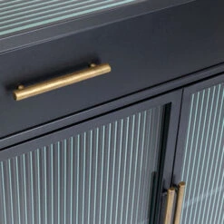 Zwarte Stellingkast Ribbelglas 18 Zwarte Stellingkast Ribbelglas -BEPUREHOME Winkel kare design gomera zwarte stellingkast ribbelglas 10