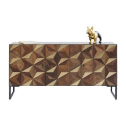 Design Dressoir Hout En Staal 15 Design Dressoir Hout En Staal -BEPUREHOME Winkel kare design illusion gold mozaiek dressoir 83827 001