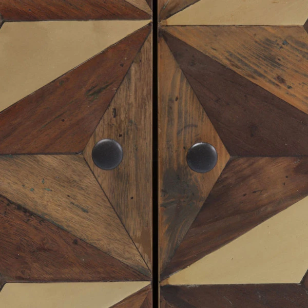 Design Dressoir Hout En Staal 6 Design Dressoir Hout En Staal - Afbeelding 4