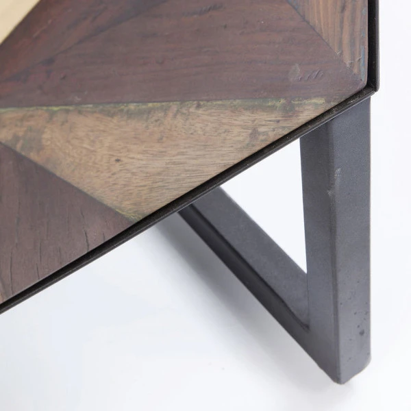 Design Dressoir Hout En Staal 11 Design Dressoir Hout En Staal - Afbeelding 9