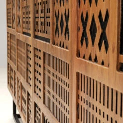 Dressoir Mangohout -BEPUREHOME Winkel kare design jaden dressoir mangohout 03